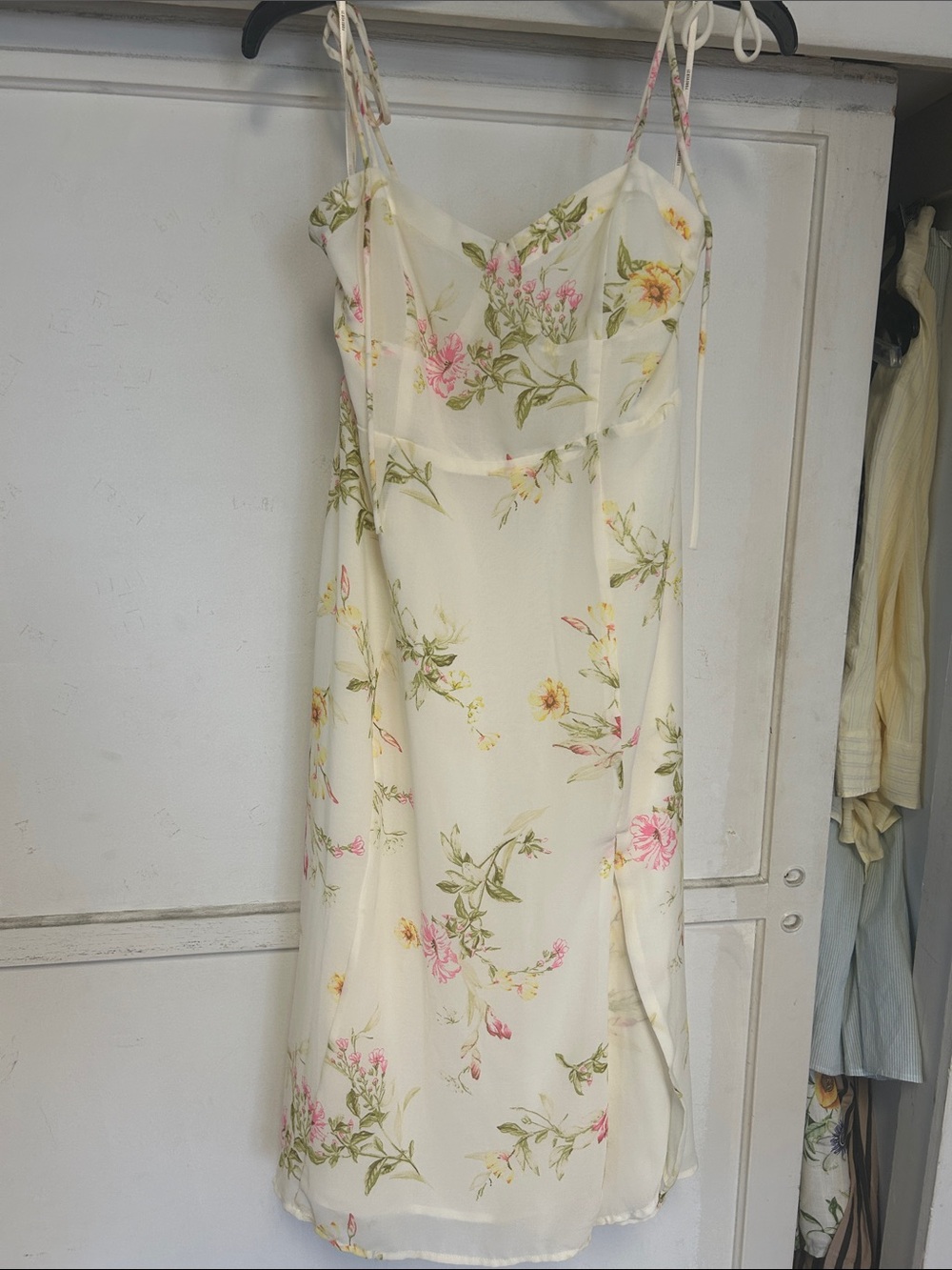 Floral Spaghetti Strap Dress